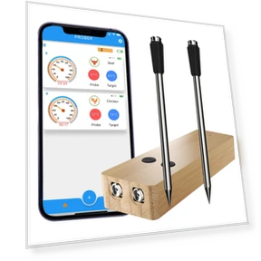 Smart Wireless Bluetooth Meat Thermometer for BBQ — Grill Thermometers, HomeHarmony