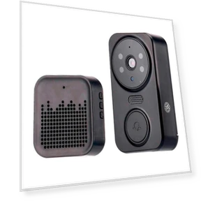 Smart Wireless Wi-Fi Video Doorbell — Smart Home Security, Factory Discount Outlet