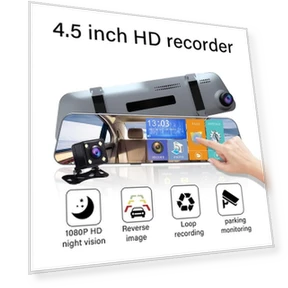 Touchscreen Dash Cam with Starlight Camera — Dashboard Cameras, Cars Auto Home