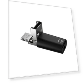 USB Card Reader 2-in-1 — Memory Card Adapters, electronic