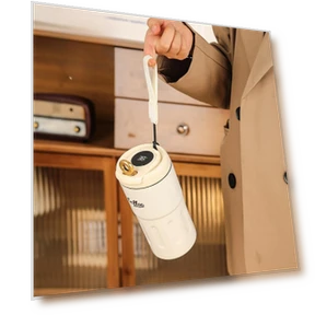 Vacuum Stainless Steel Cup with Smart Temperature Display — Beverage Warmers, Binchi Outdoor Equipment