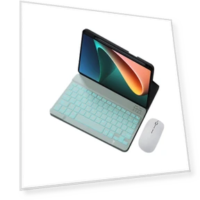 Wireless Bluetooth Keyboard with Backlight and Mouse — Keyboard Cases, Glasses