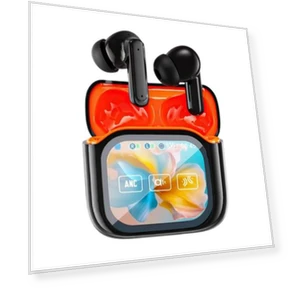 Wireless Earbuds with Charging Case — In-Ear Headphones, Hello Garden