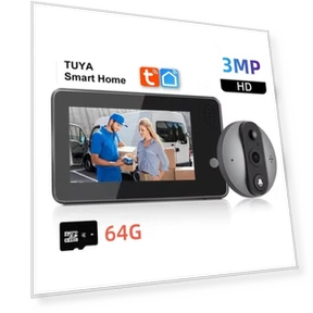 Wireless Wi-Fi Video Doorbell — Smart Home Security, wmlike mz