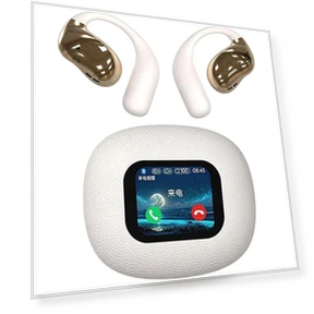 Bluetooth 5.4 Open Ear True Wireless Headphones — In-Ear Headphones, Junmaocun