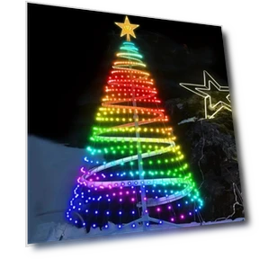 Bluetooth Christmas Tree Lights with App Control — Trees, Fash