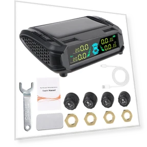 Car Solar TPMS Tire Pressure Monitoring System — Aftermarket TPMS Solutions, Intelligent Living Hall