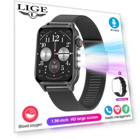 Colorful Breathable Light Smartwatch — Smartwatches, LIGE