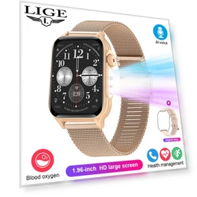 Colorful Breathing Light Smartwatch — Smartwatches, LIGE