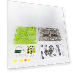 Dinosaur Solar Powered DIY Educational Science Car Toy — Solar Power, Kidsly