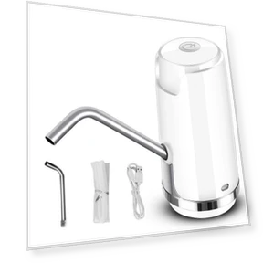 Electric Drinking Fountain USB Charging Portable Water Pump Dispenser — Chargers, DC-Home-2