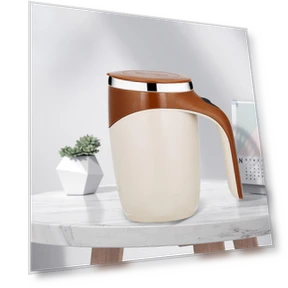 Electric Magnetic Automatic Self Stirring Coffee Mug — Beverage Warmers, ADM