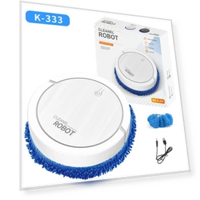 Intelligent Sweeping Robot — Smart Cleaning Robots, Cozy Cottage-Relax