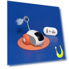 Interactive Smart Toy Car for Cats — Cat Playthings, Luminaire Lighting Mall