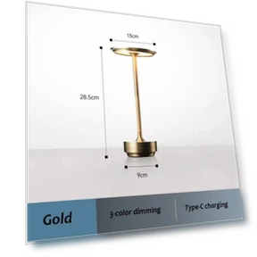 LED Desk Lamp with Charging — Desk & Table Lighting, Vinde Home