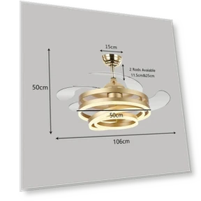 Modern Ceiling Fan with Lighting — Ceiling Fan Lighting Solutions, Vinde Home