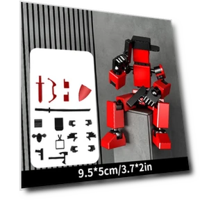 Multi-Jointed Transformable Robot — Construction Kits, GYROBALL