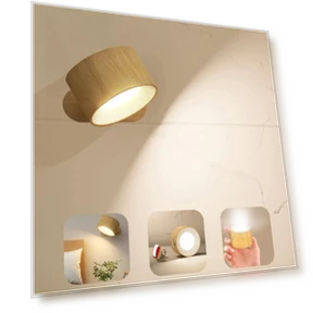 Rechargeable LED Wall Light with Touch and Remote Control — Wall Lighting, Vinde Home