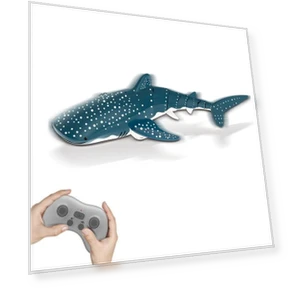 Remote Control Shark Spray Water Toy — Aquatic Vehicles, JJRC
