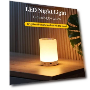 RGB LED Smart Touch Night Light — Reading Lights, Your Department Home
