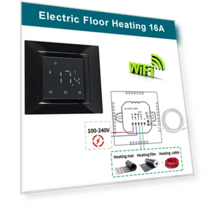 Smart Home Thermostat Wi-Fi Temperature Regulator — Home Climate Control, Minco Thermostatic