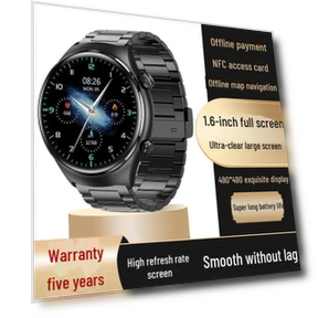 Smart Sports NFC Waterproof Black Strap — Smartwatches, ElectroCN