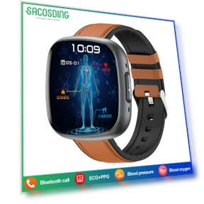 Smart Watch with ECG Heart Health Analysis — Smartwatches, SACOSDING