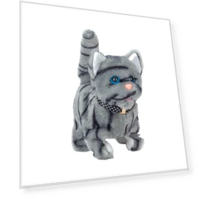 Soft Voice Control Robot Cat Toy — Interactive Animal Companions, Lianchuang