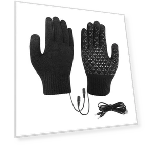 USB Heated Gloves — Gloves, electronic