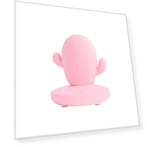 USB LED Touch Dimming Silicone Night Light Cactus — Night Lights, We Satisfied