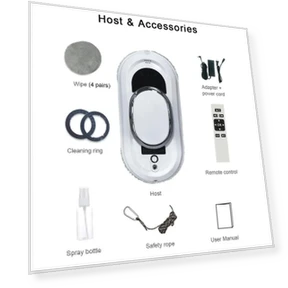 Window Cleaning Robot — Smart Cleaning Robots, Intelligent Living Hall