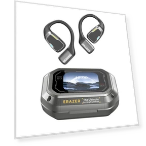 Wireless Earbuds with LED Touch Screen and Noise Cancelling — In-Ear Headphones, Lenovo