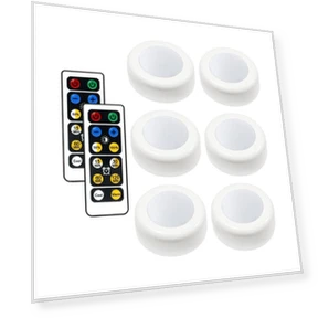 Wireless Under-Cabinet Lighting with Remote Control — LED Strips, Yongkomo