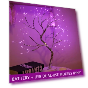 20-inch Bonsai Tree Desk Lamp — Desk & Table Lighting, JOHO - CarGear