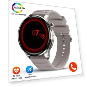 Amoled Full Touch Screen Smart Watch — Smartwatches, Tiktop2