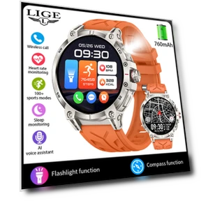 Bluetooth Call Smart Watch — Wearable Accessories, LIGE