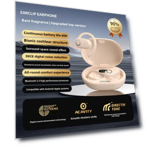 Bluetooth Earbuds with Open-Ear Design — In-Ear Headphones, Pento Smart