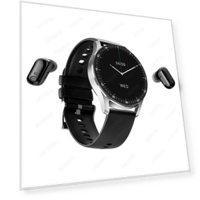 Bluetooth Headset and Smartwatch 2-in-1 — Wearable Accessories, Tiktop2