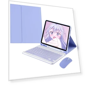 Bluetooth Keyboard Case with Touch Mouse — Keyboard Cases, TopSky