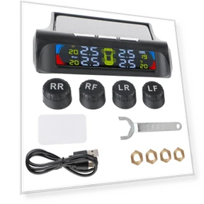 Digital Automobile Tyre Temperature Tester — Aftermarket TPMS Solutions, Lntelligent Living Hall