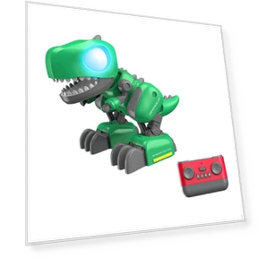 Electric T-Rex Walking Robot Dinosaur Toy — Mechanical Construction Kits, Colorful summer