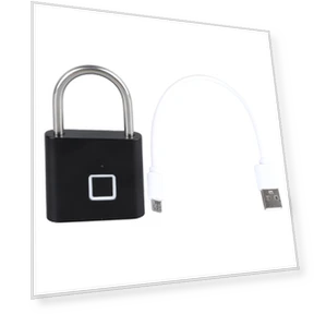 Fingerprint Padlock — Padlocks & Hasps, GoolRC