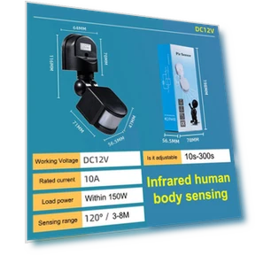 Infrared Motion Sensor Switch — Smart Motion Sensors, Unique Places