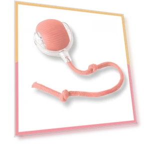 Interactive Pet Ball Toy with Moving Tail — Cat Playthings, YH-Led Lighting