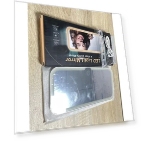 LED Makeup Mirror with Touch Control — Compact & Travel, NyPhoenix Auto