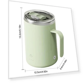 Magnetic Self-Stirring Mug — Beverage Warmers, DC-HOME-4
