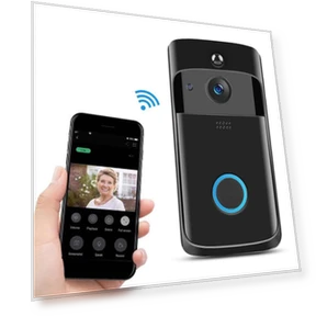 Mini Wireless Video Doorbell — Smart Home Security, LIAESMART