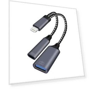 Multifunctional OTG Adapter — USB Hubs, Apple