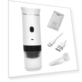 Portable Electric Espresso Machine — Brewing Excellence, Sevier 3C