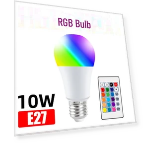 RGB LED Light Bulb Set — LED, Smarter than future